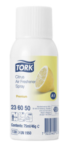 Tork Luchtverfrisser Spray Citrus 12x75ml