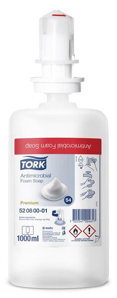 Tork Antimicrobial Foam Soap 6x1000ml (520801)