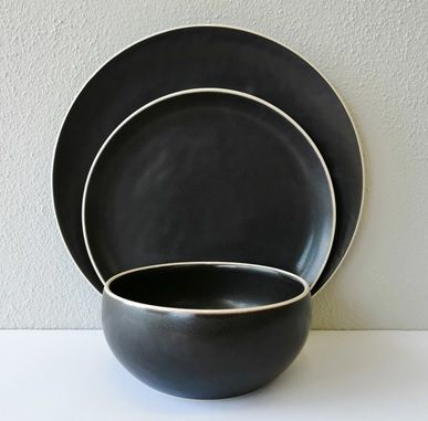 Edge Black bowl Ø145xH70mm